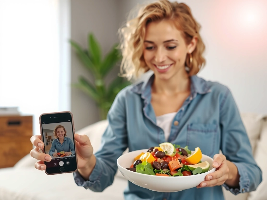 Online-Ernährungsberatung per Video