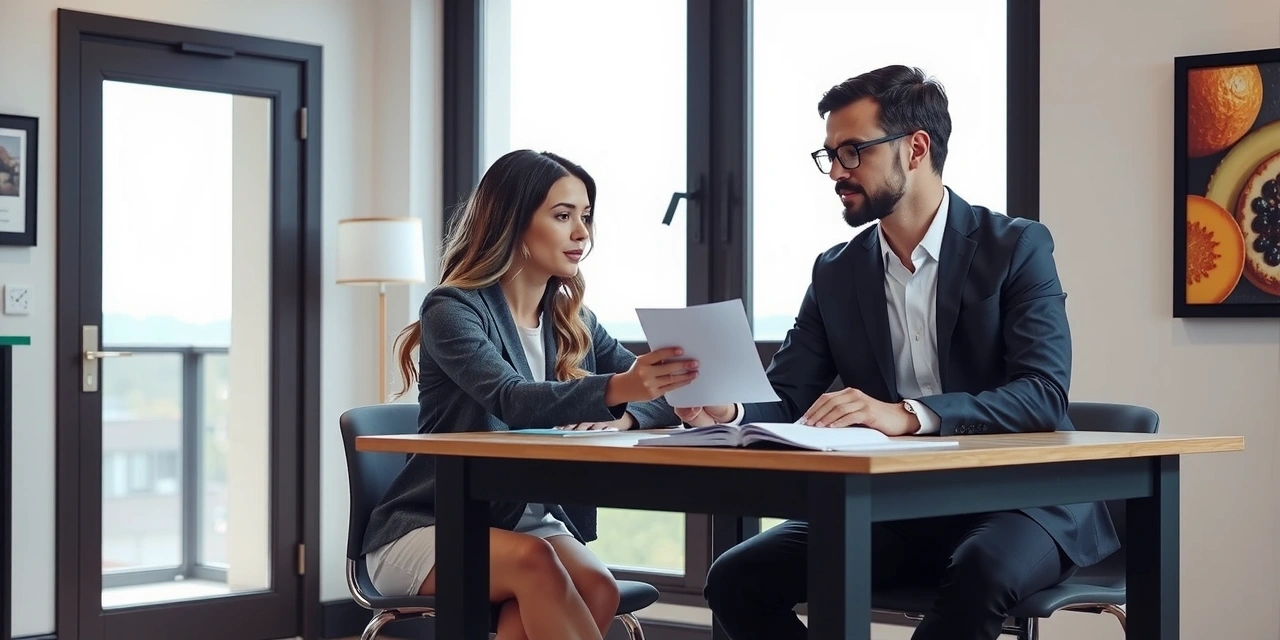 Beratungsgespräch in Frankfurt